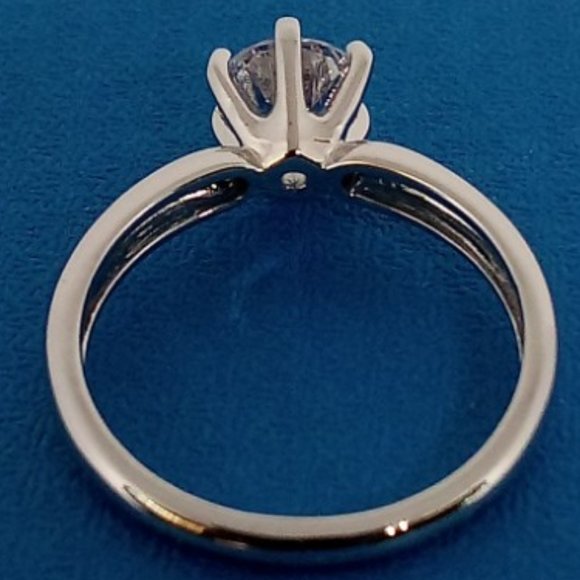 JTV Jewelry 925 Silver Solitaire Ring Size 5 Poshmark
